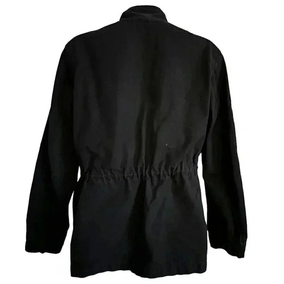 Levi Strauss Jean jacket women's size small black with pockets and high collar - Picture 7 of 16